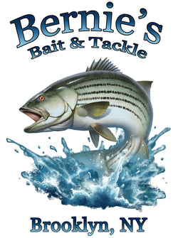 Bernie's Bait & Tackle logo