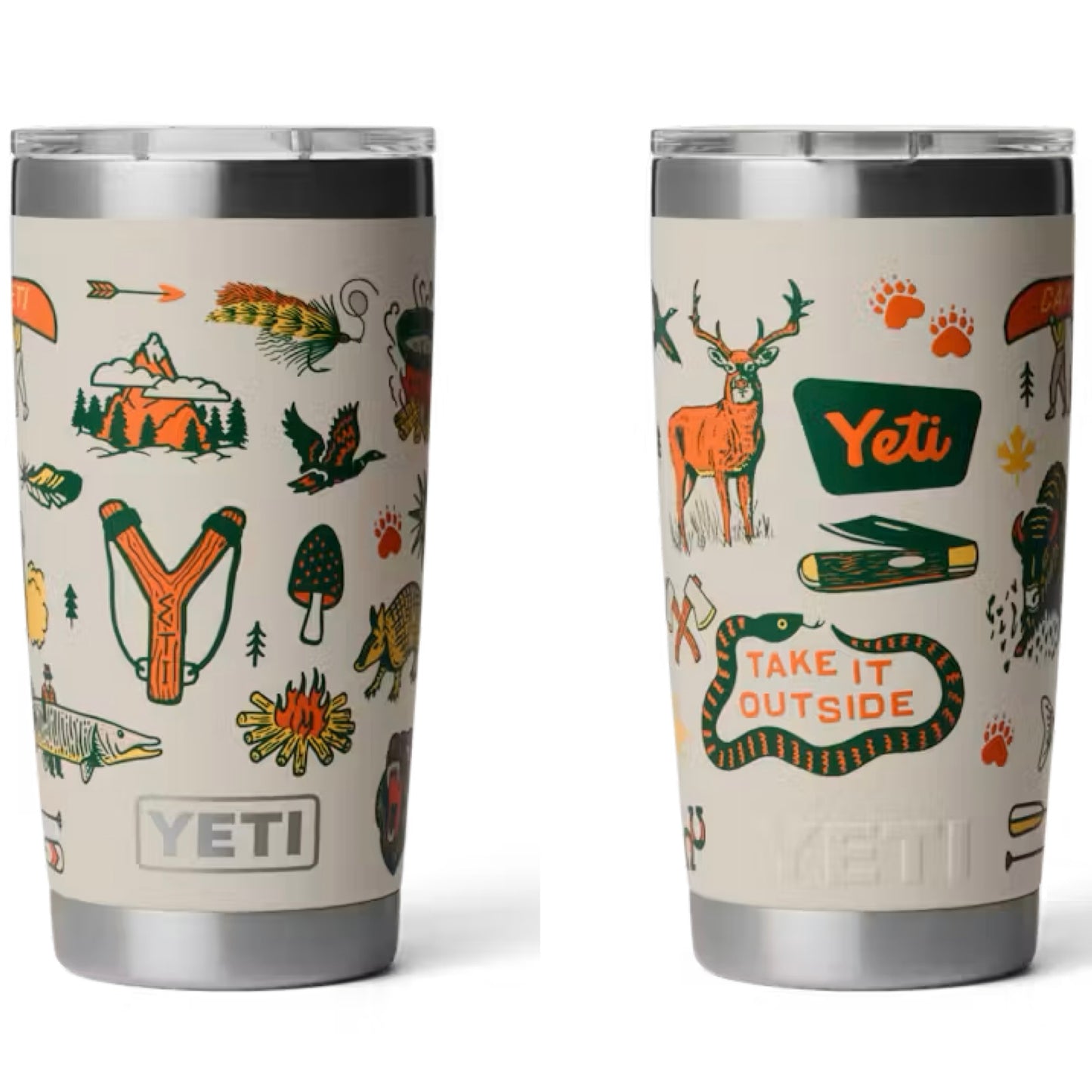 Yeti Rambler 20oz Tumbler With Mag Slider Lid