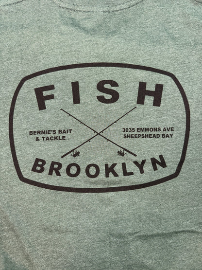 "Fish Brooklyn" Short Sleeve T-Shirt (Various Colors)