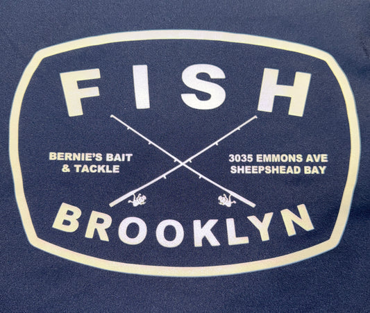 “Fish Brooklyn" Hooded Sweat Shirt