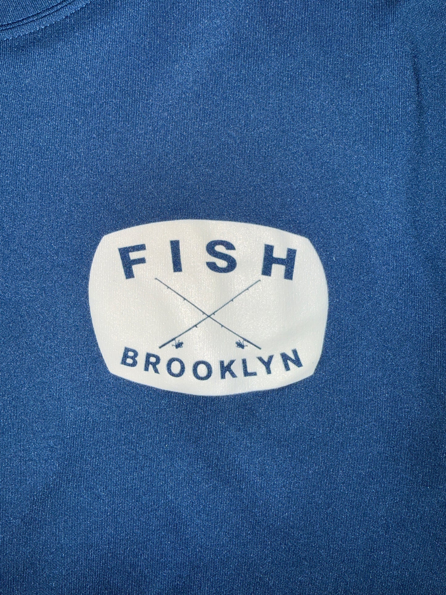 "Fish Brooklyn" Long Sleeve UV Tech Shirt