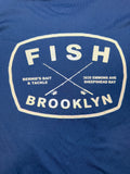 "Fish Brooklyn" Long Sleeve UV Tech Shirt
