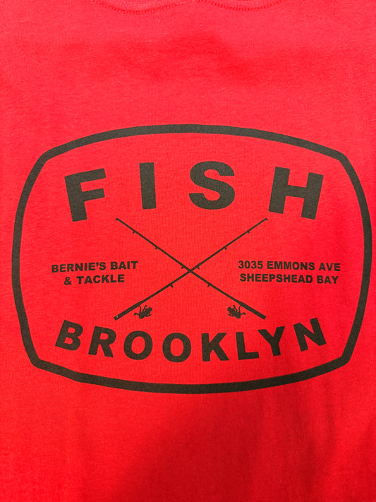"Fish Brooklyn" Short Sleeve T-Shirt (Various Colors)