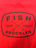 "Fish Brooklyn" Short Sleeve T-Shirt (Various Colors)