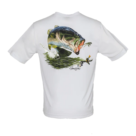 Men's Hook M' Freshwater Short Sleeve Performance Shirt - Panfish