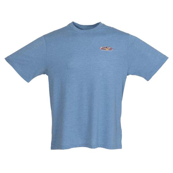 Bimini Bay Outfitters Short Sleeve Graphic Tee - Bait Shack Cobalt