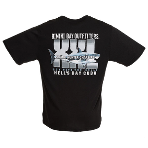 Bimini Bay Outfitters Short Sleeve Graphic Tee - Hells Bay Black