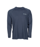 Bimini Bay Outfitters Hook M' Men's Long Sleeve Performance Shirt - Striped Bass Grisaille