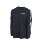 Bimini Bay Outfitters Hook M' Men's Long Sleeve Performance Shirt - Yellowfin Black