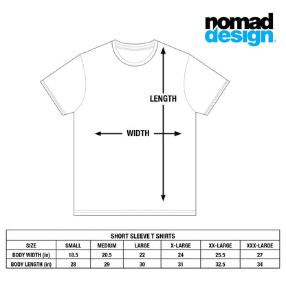 Nomad Design T-Shirt "Wayfarer" Marine Blue