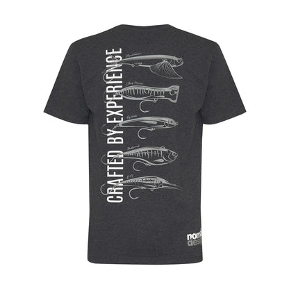 Nomad Design T-Shirt "Usual Suspects" Charcoal Heather