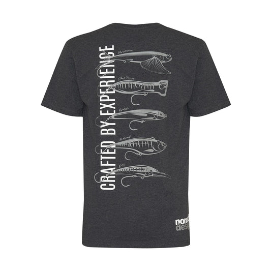 Nomad Design T-Shirt "Usual Suspects" Charcoal Heather