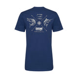 Nomad Design T-Shirt "Wayfarer" Marine Blue