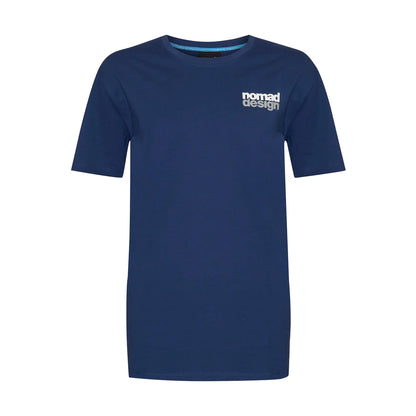 Nomad Design T-Shirt "Wayfarer" Marine Blue